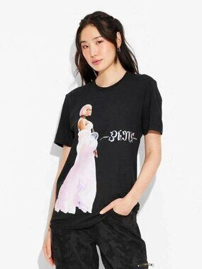 Nicki Minaj Womens Pink Friday 2 Black T-Shirt New M, L